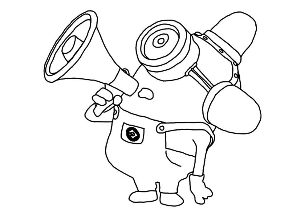 minions livro de colorir