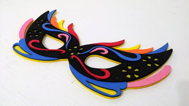 máscara de carnaval veneziana