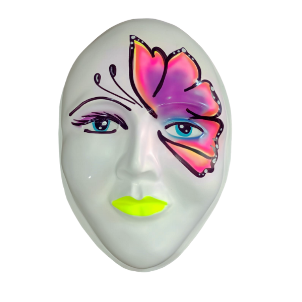 como fazer máscara de carnaval em casa