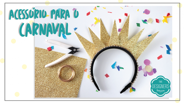 tiara carnaval sol lua estrelas