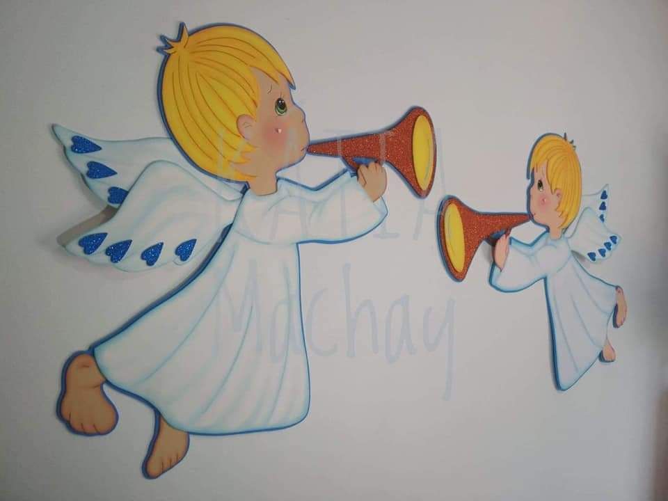 molde anjo 3d para imprimir