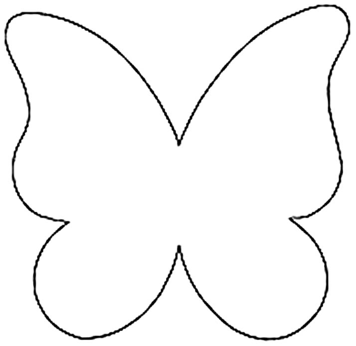 molde borboleta EVA para imprimir