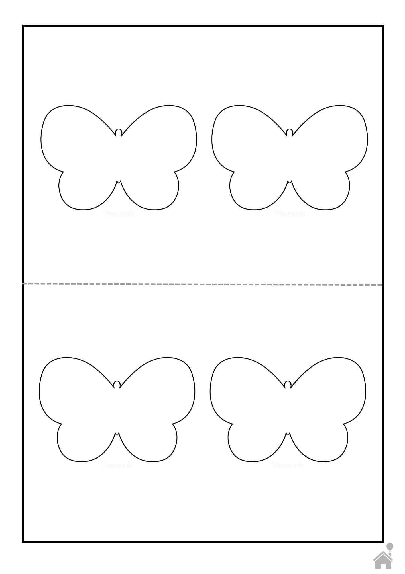 moldes de borboletas para artesanato