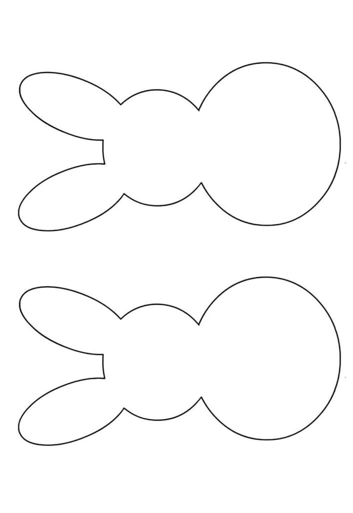 molde coelho feltro