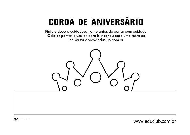 molde de coroa de rei