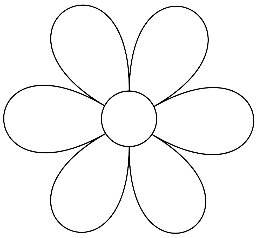 como imprimir moldes de flores em tamanho reduzido