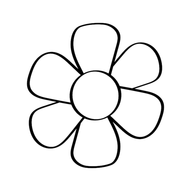 como fazer flores de papel com moldes