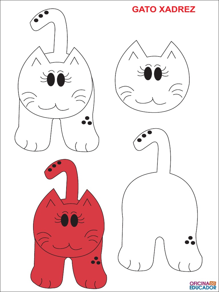 molde de almofada de gato