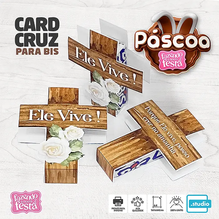 molde lembrancinha páscoa evangelica