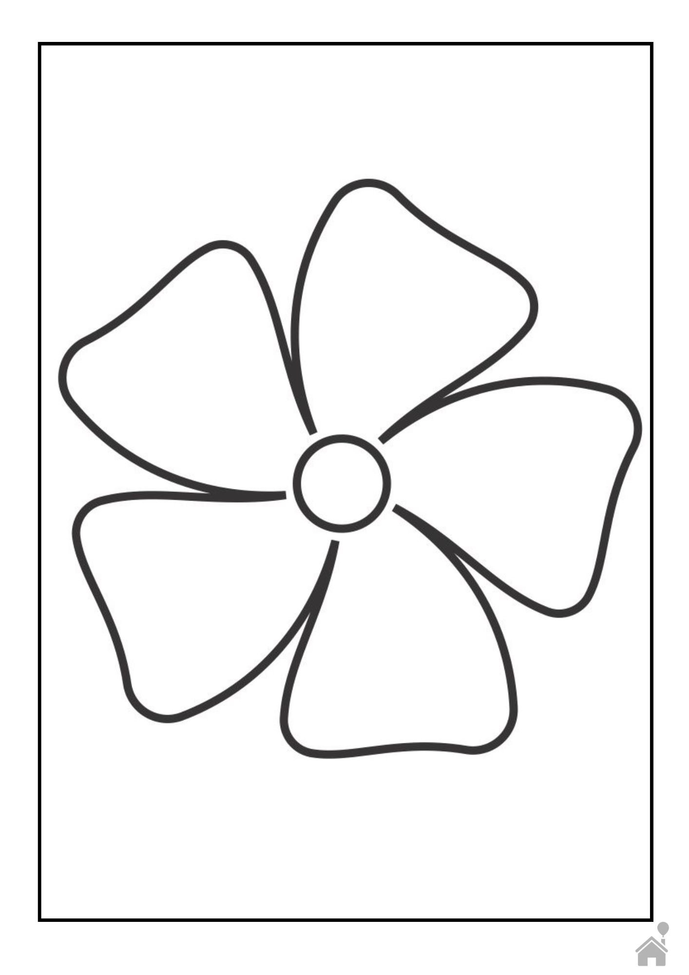 desenho flor para artesanato