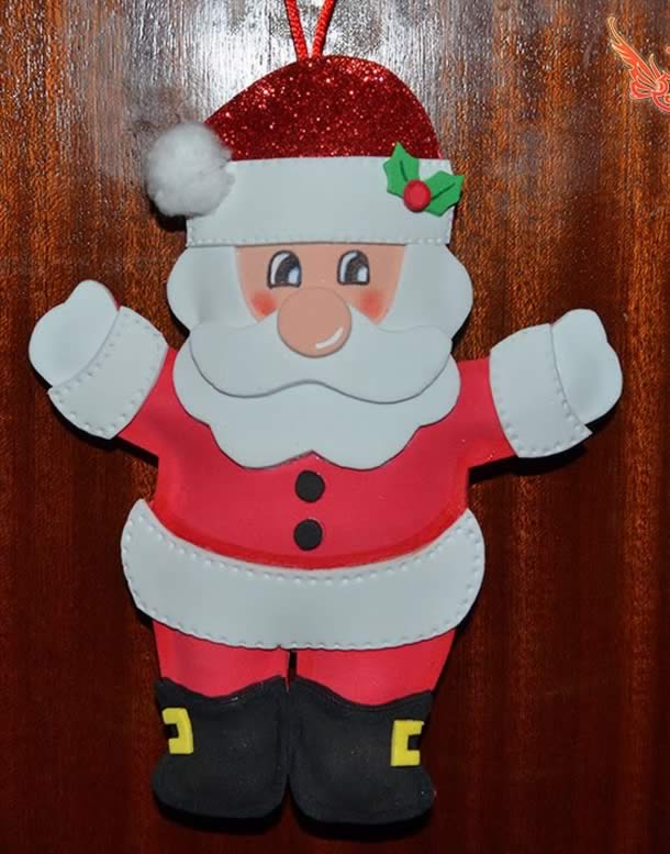 desenho papai noel para artesanato