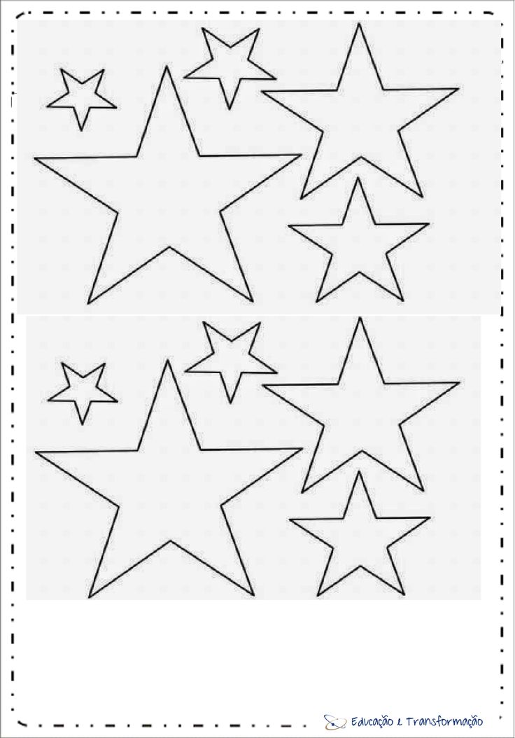 molde de estrela de natal
