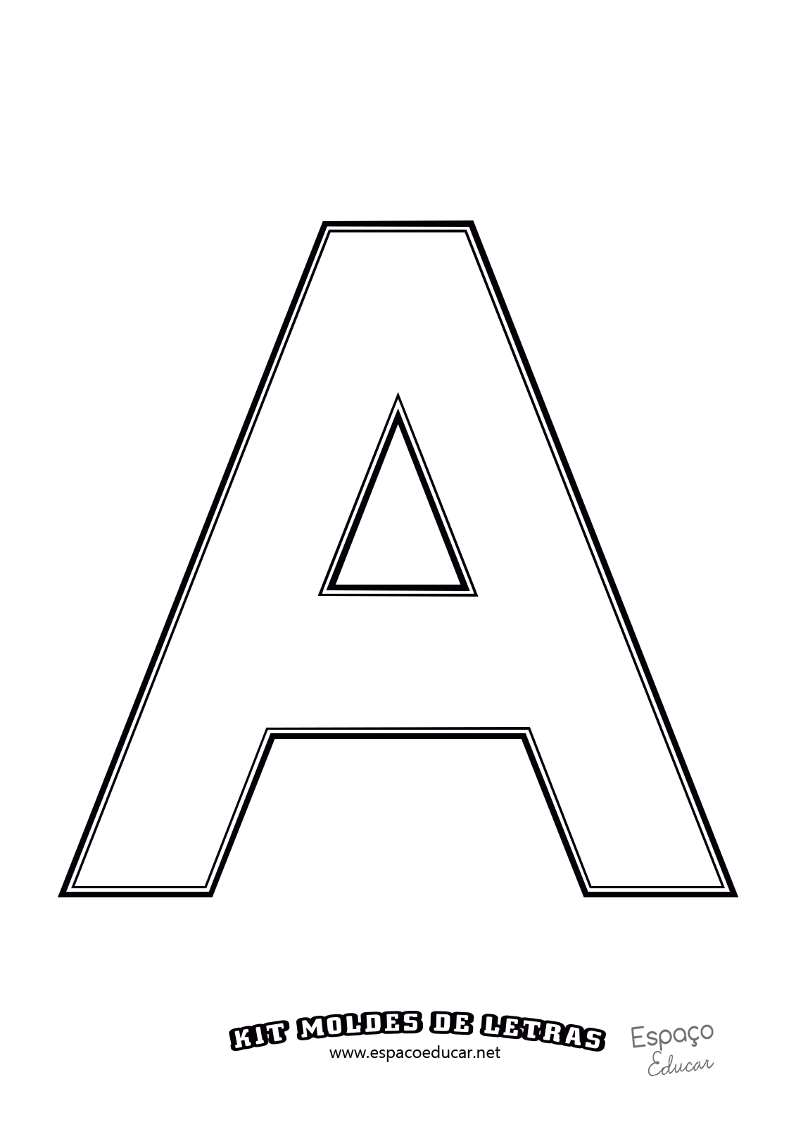 letras pequenas para imprimir em folha A4