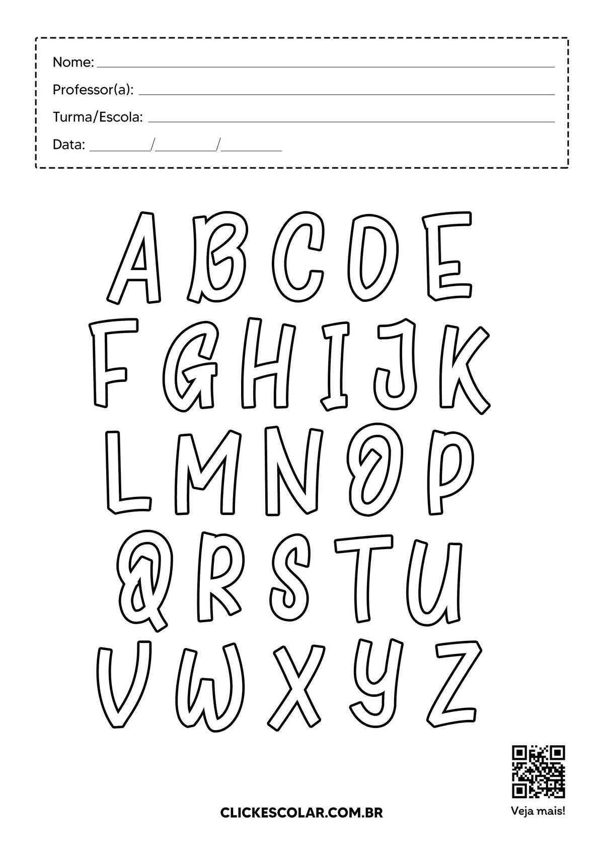 download moldes de letras para feltro