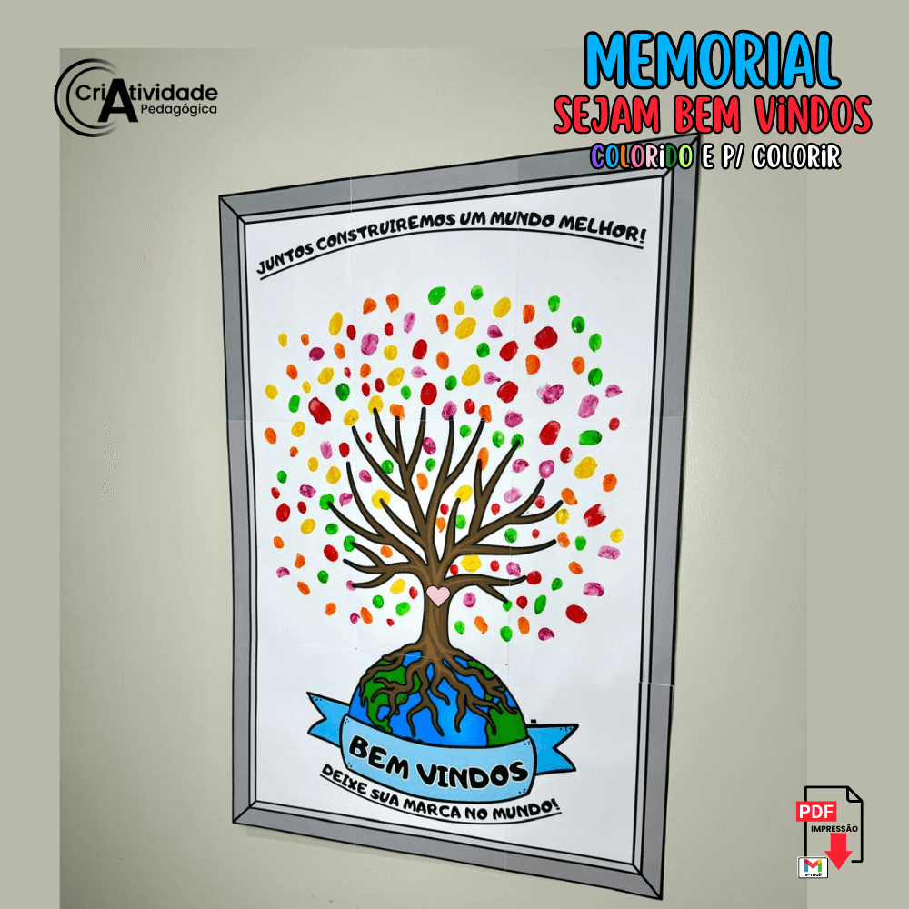 painel decorativo escola infantil