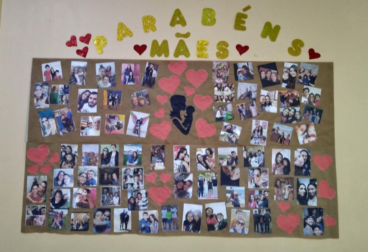 mensagens para mural dia das mães escola
