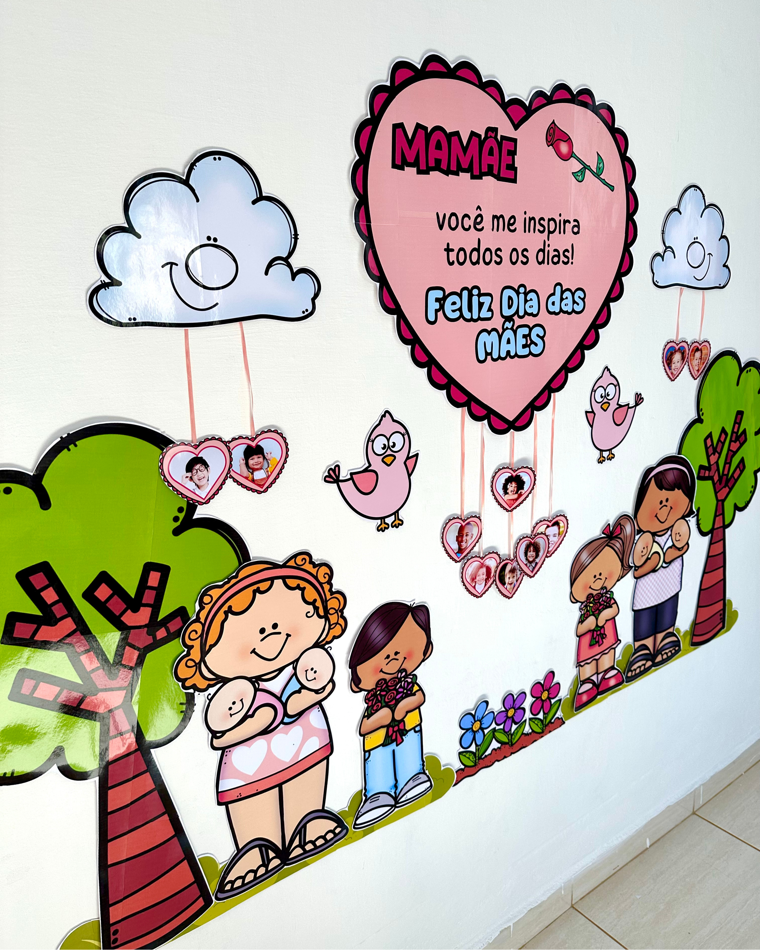 painel dia das mães corporativo
