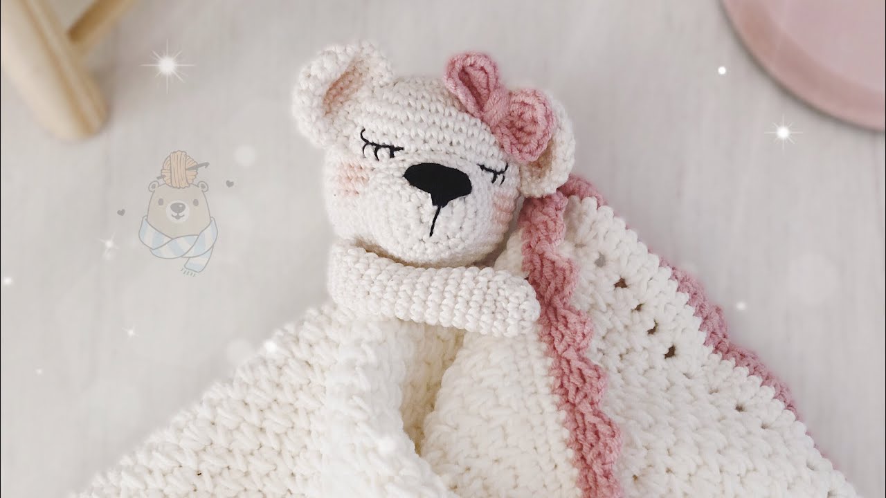 naninha amigurumi para bebê