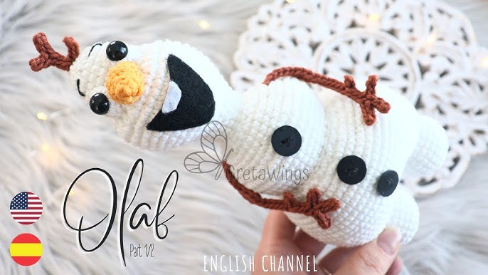 boneco de neve de lã