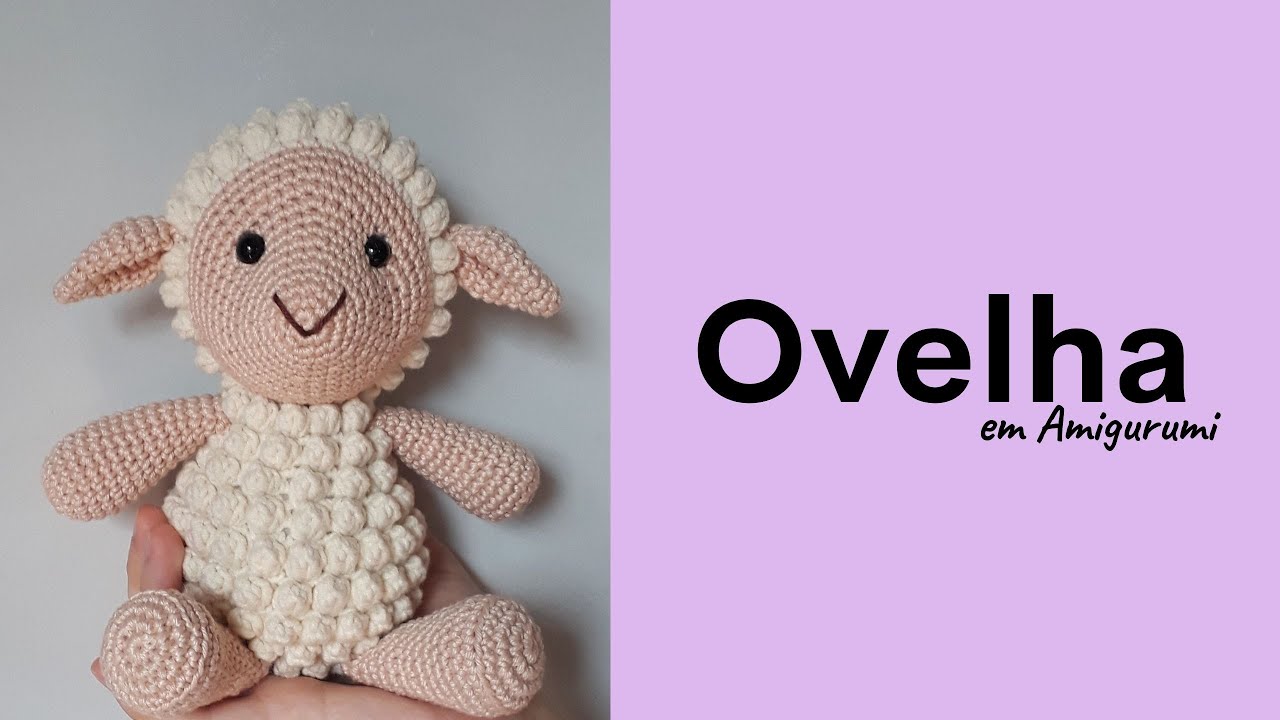 amigurumi ovelha passo a passo