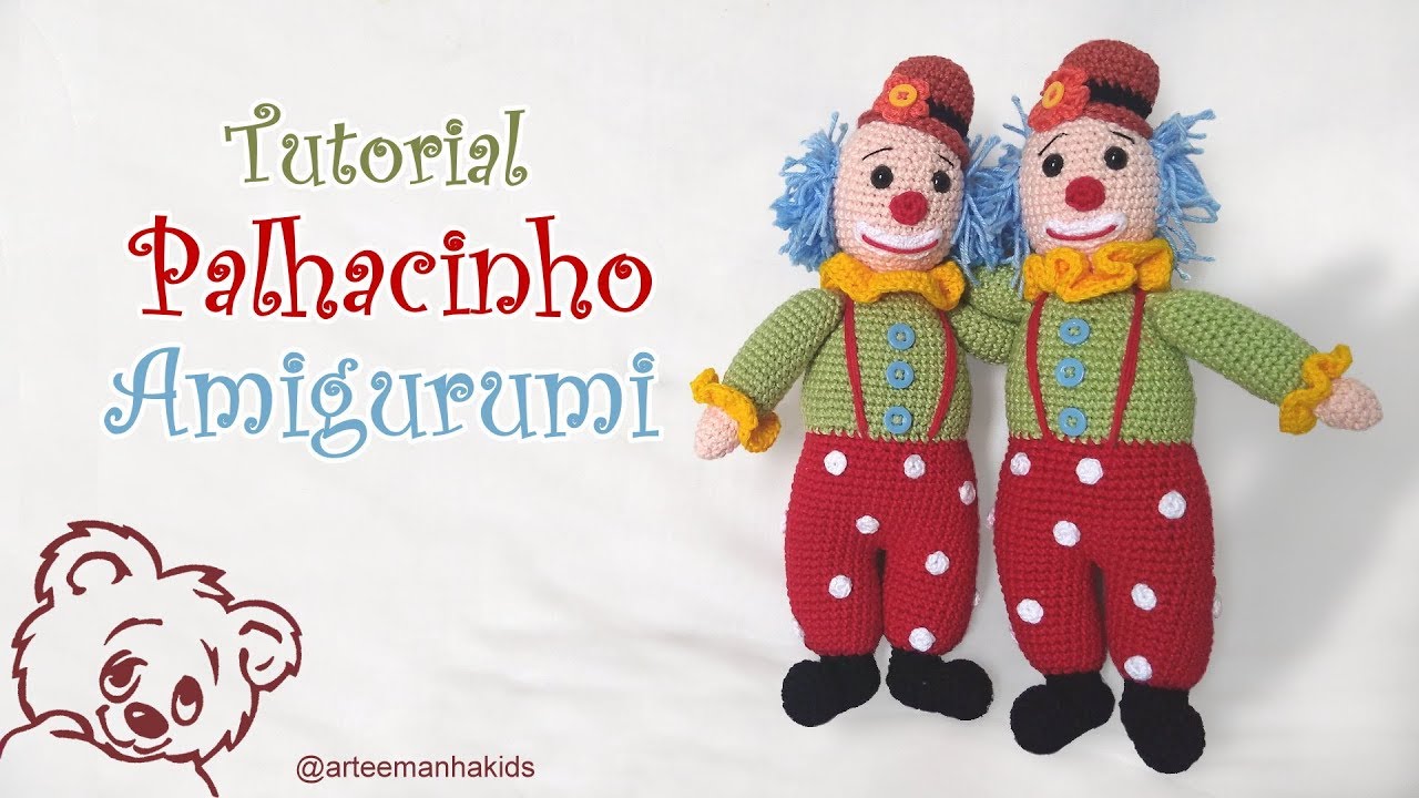 palhacinha amigurumi