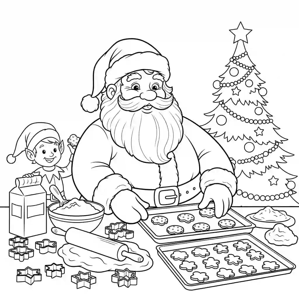 imagens de natal para colorir