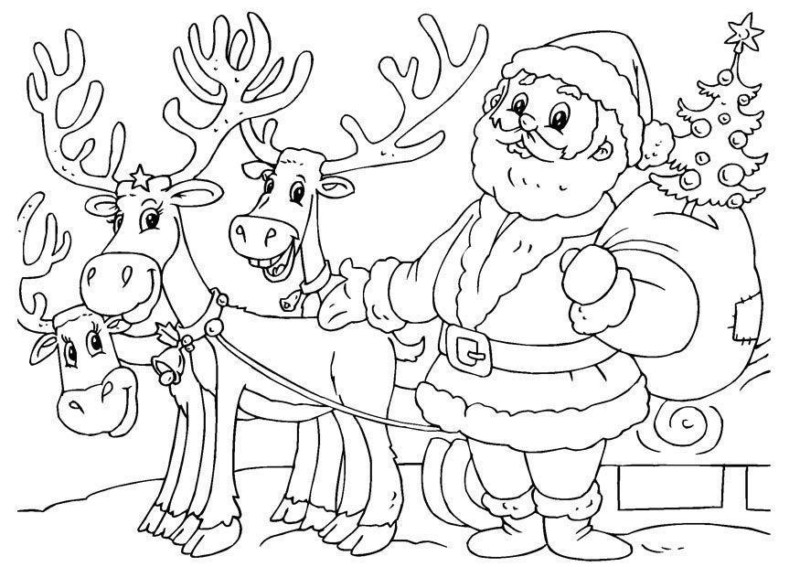 desenhos de natal para crianças