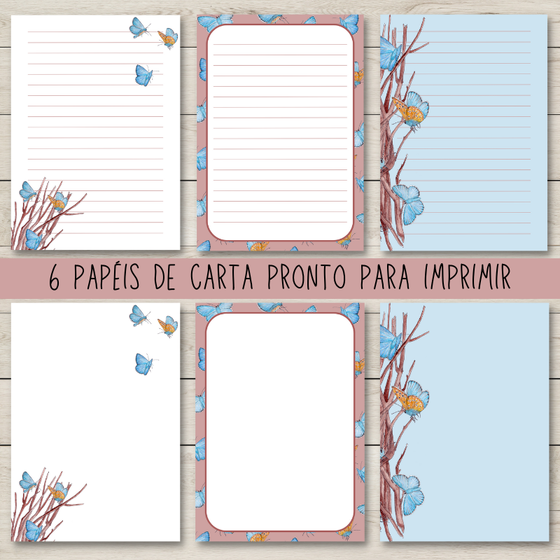 modelos papel de carta para imprimir grátis pdf