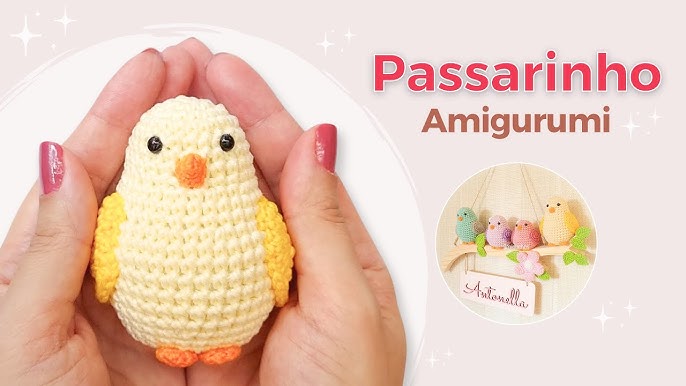 passarinho de crochê