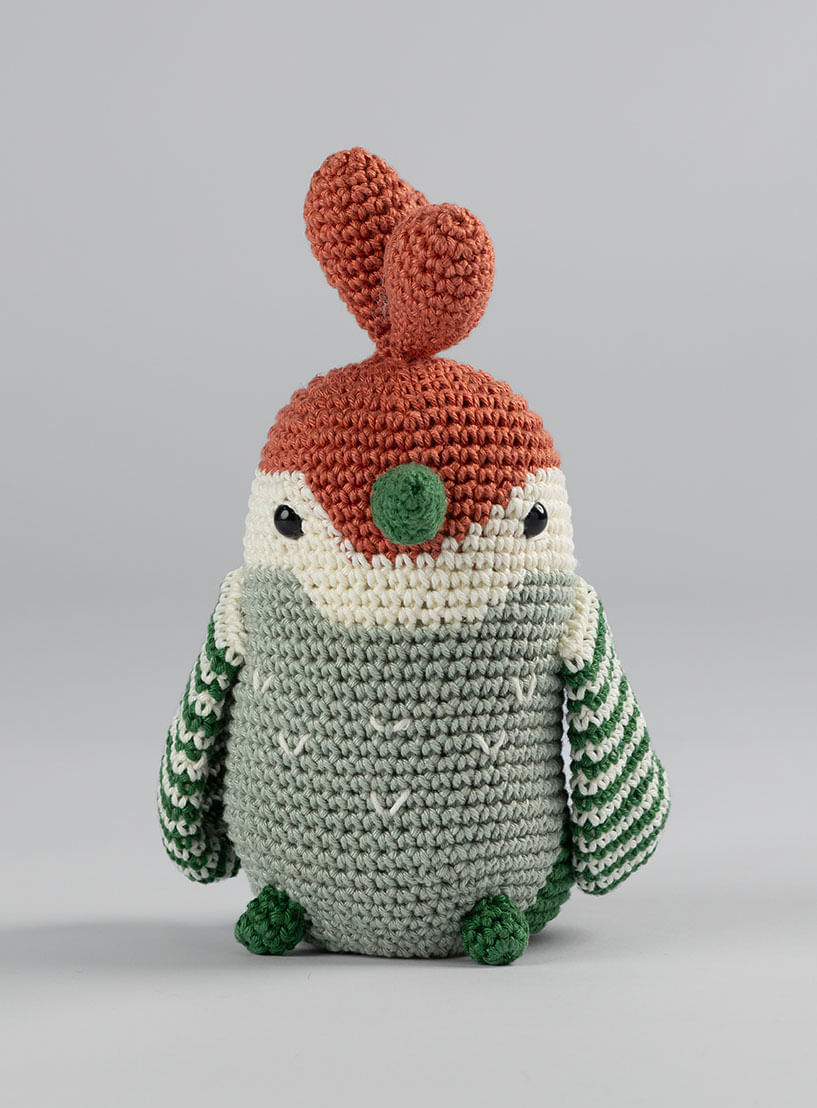 Tutorial de pássaro amigurumi