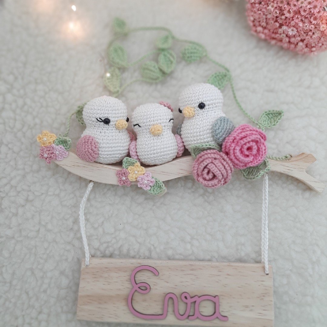 Amigurumi de passarinho