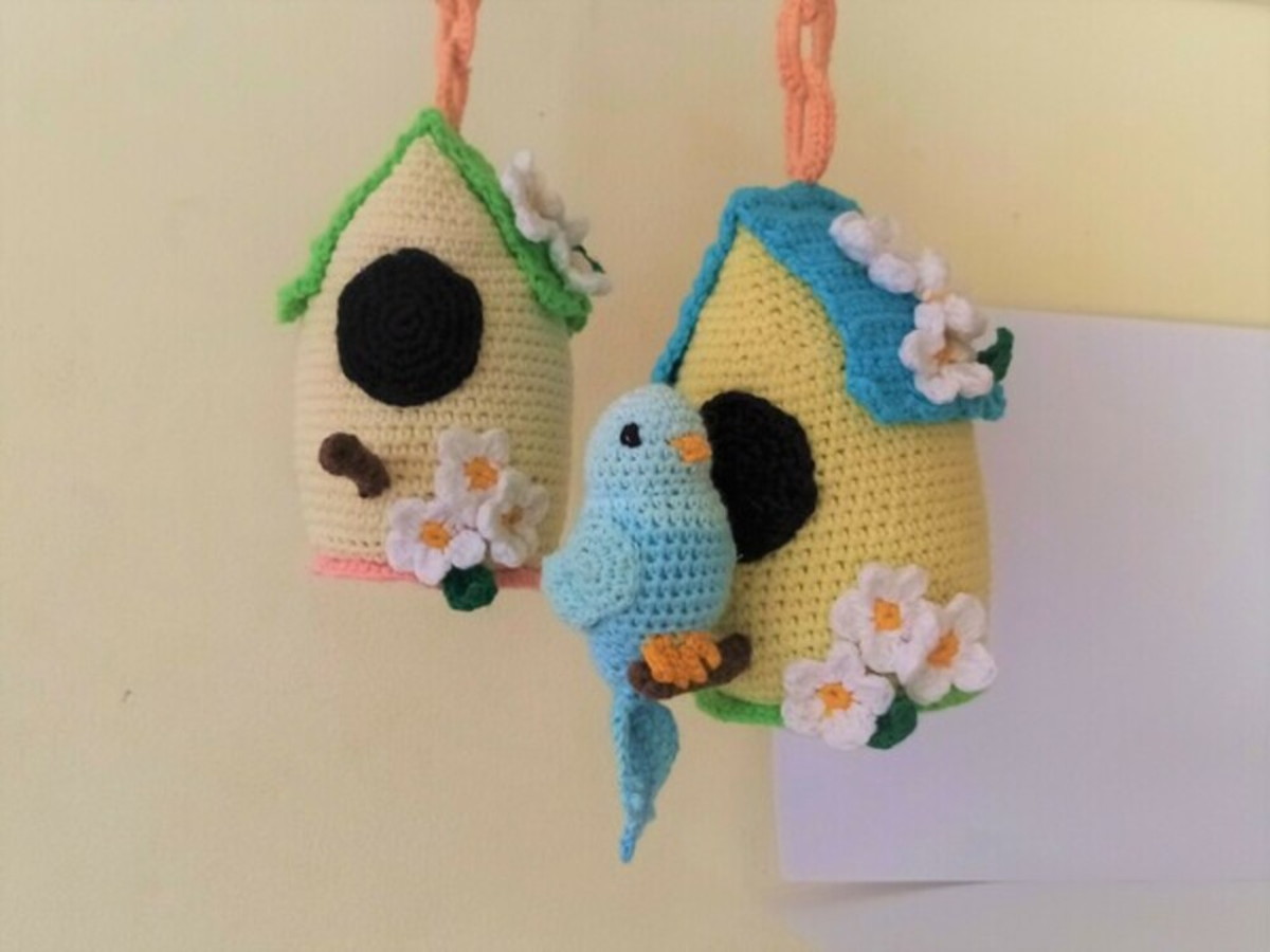 Tutorial de pássaro amigurumi