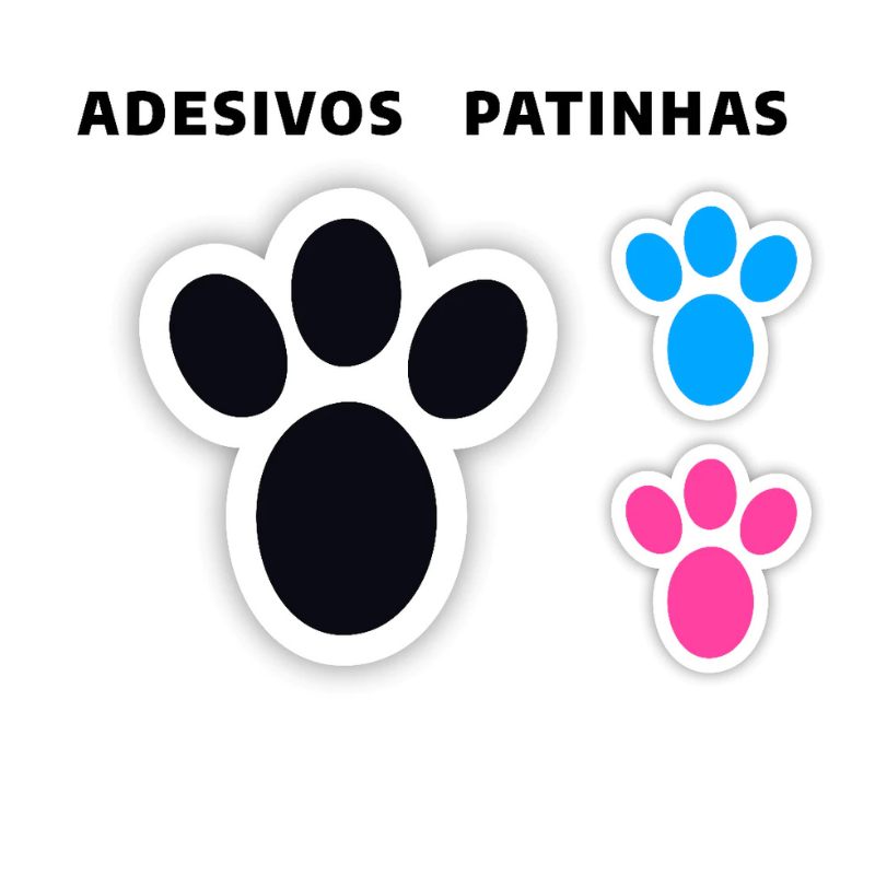 arte digital patinha de coelho