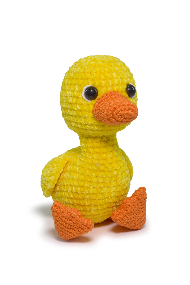 pato de crochê