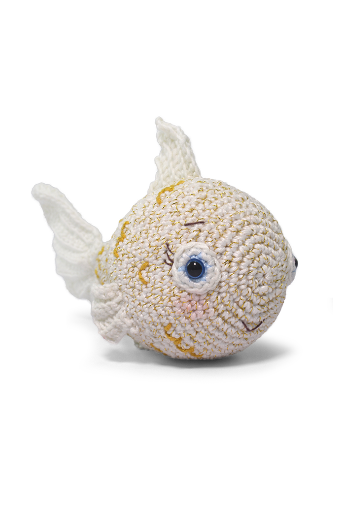 peixinho de crochê