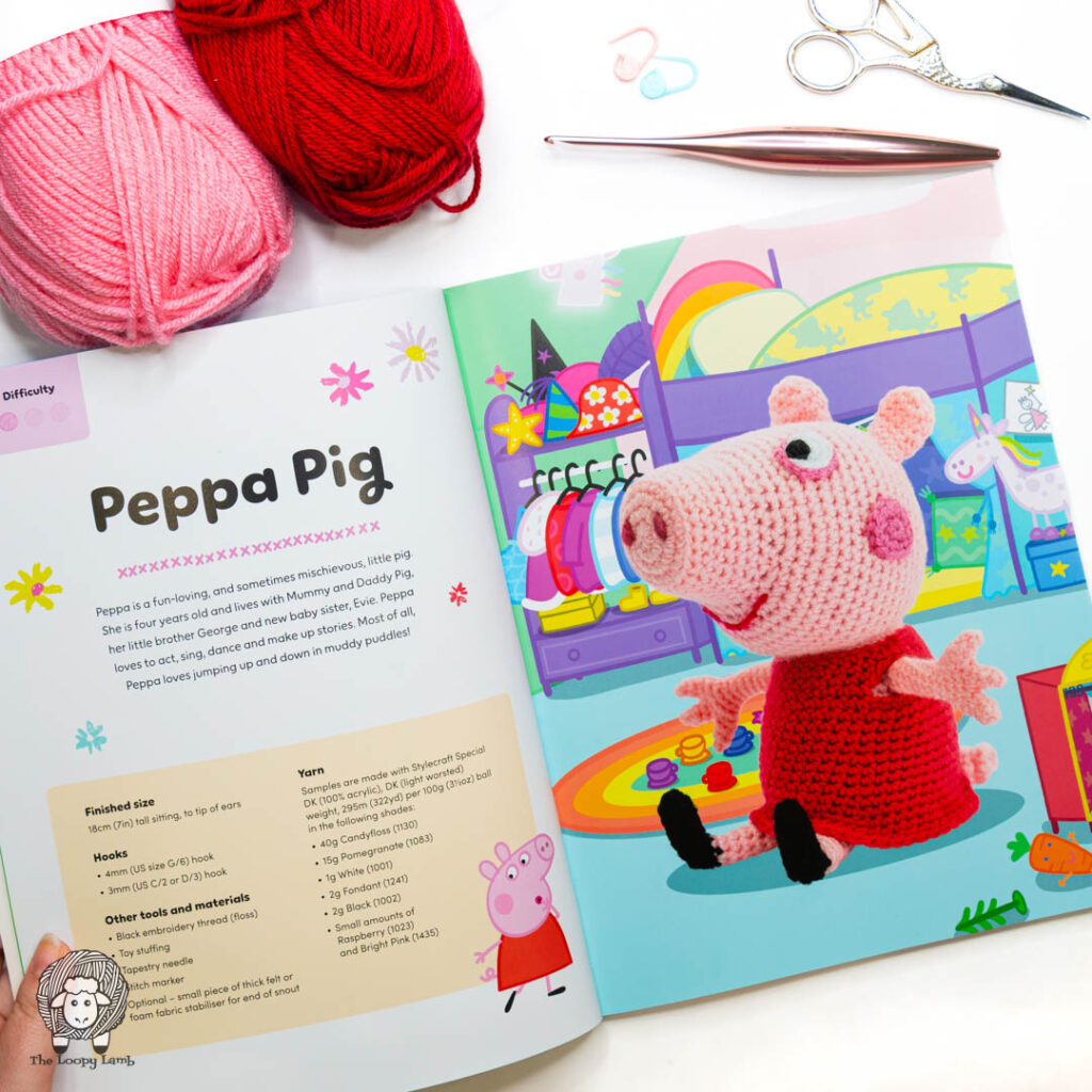 Videoaula Peppa Pig crochê