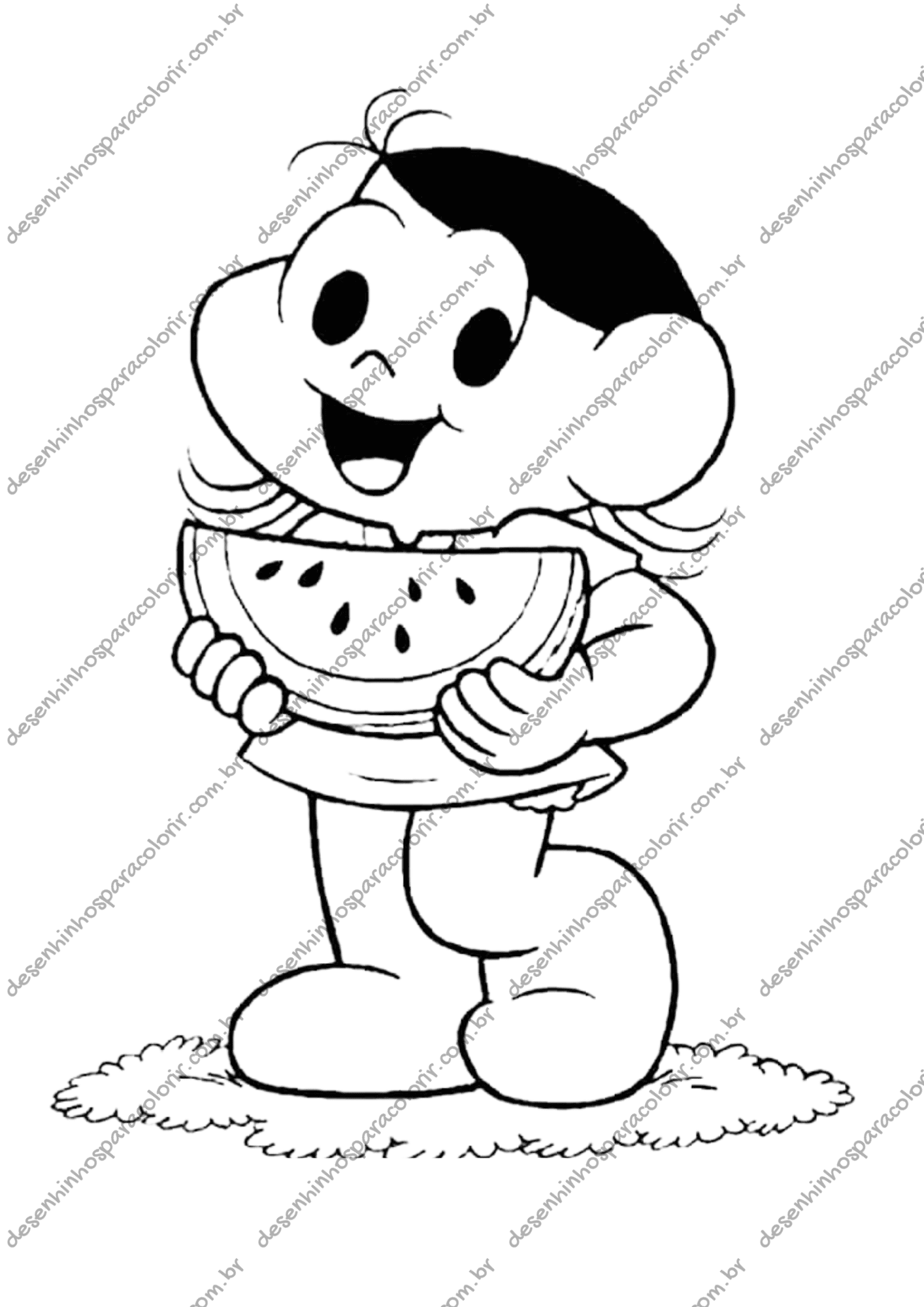cebolinha para pintar