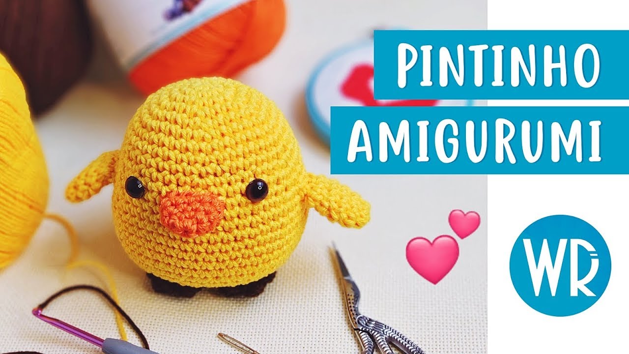 Pintinho de crochê
