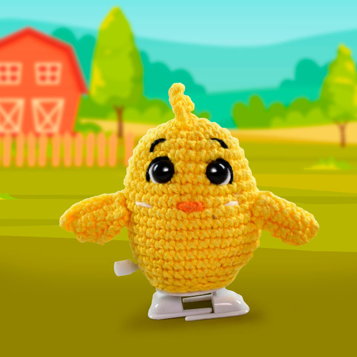 Pintinho amigurumi fácil