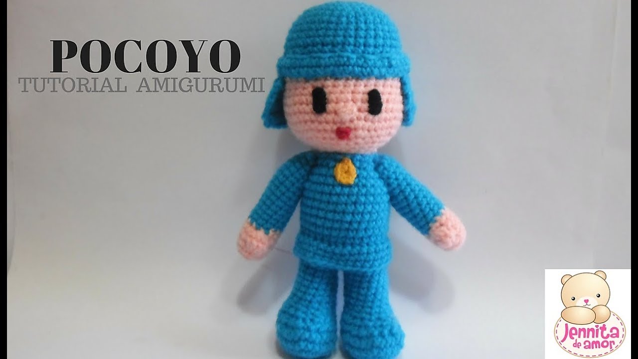Pocoyo de crochê