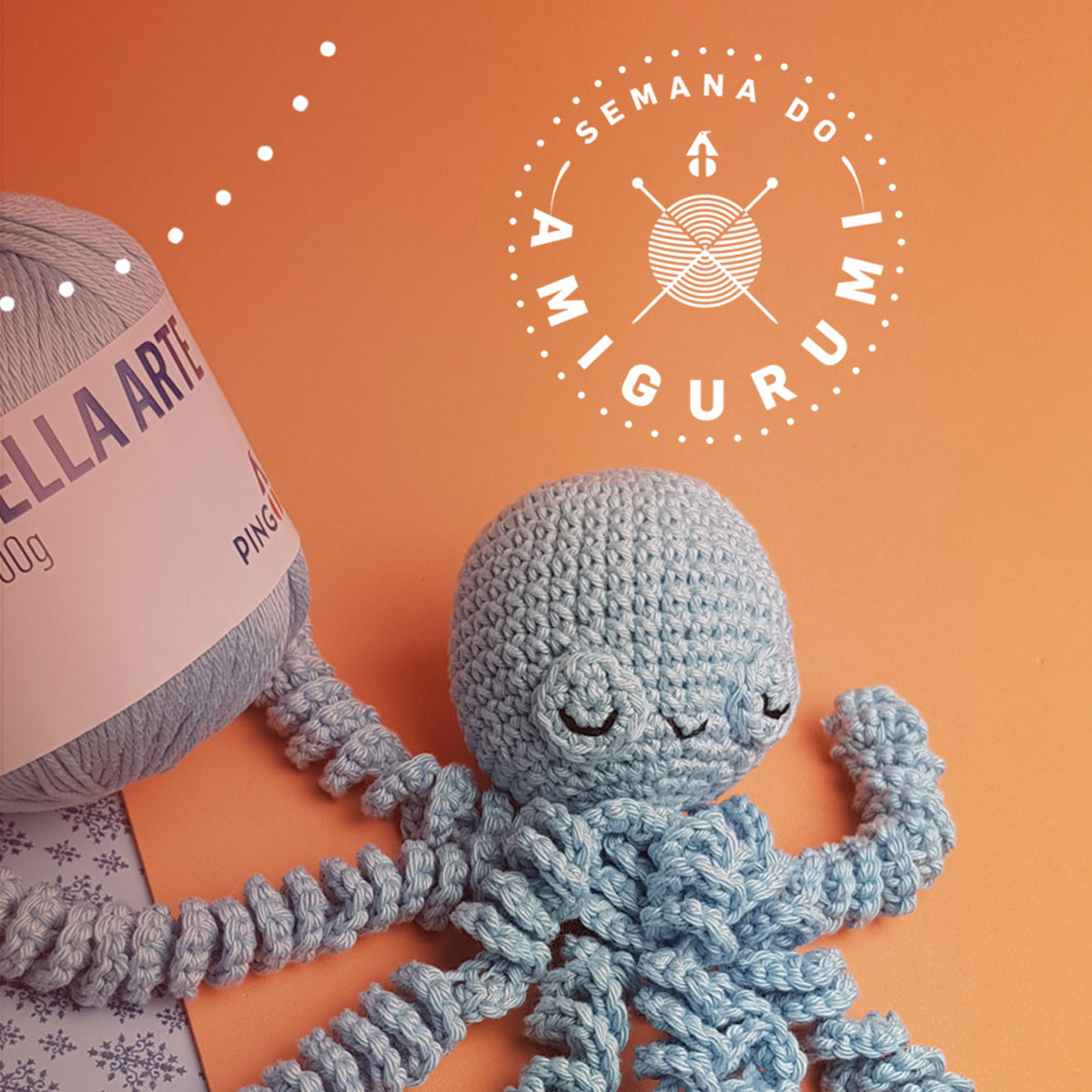 polvinho amigurumi