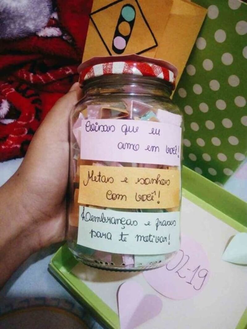 presente dia dos namorados artesanal