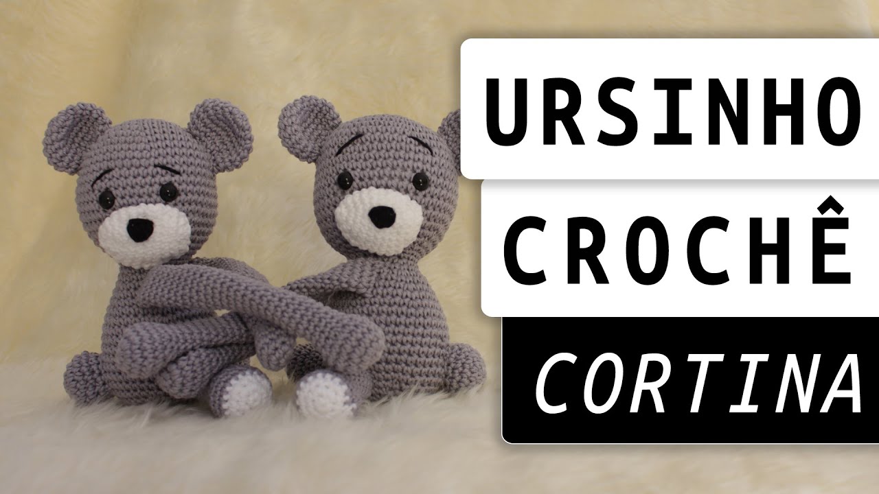 agarradinho de cortina amigurumi