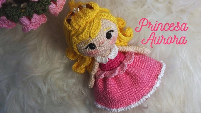 Bela Adormecida amigurumi