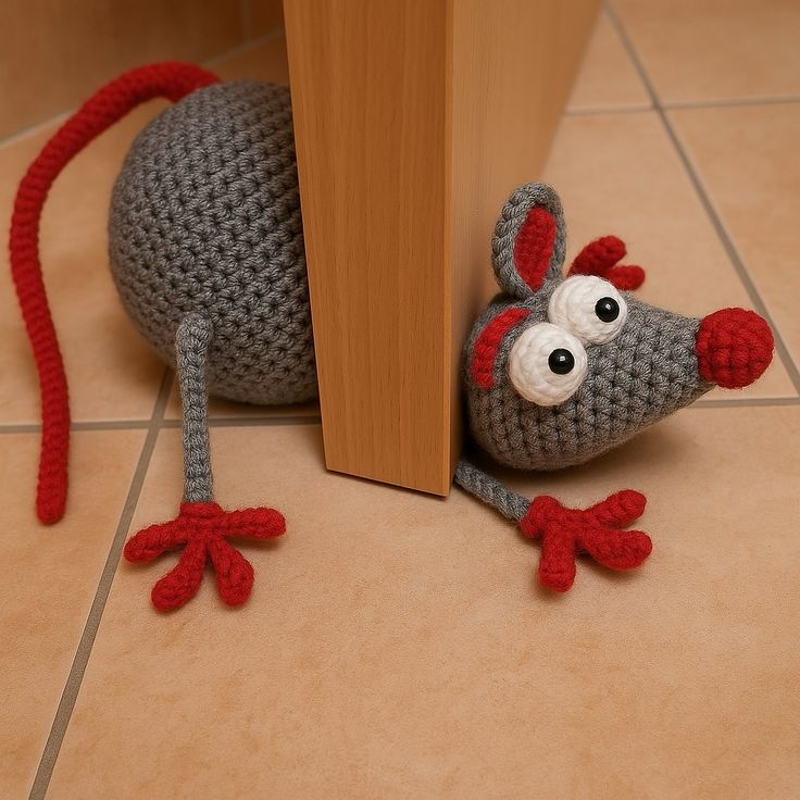 rato amigurumi fácil