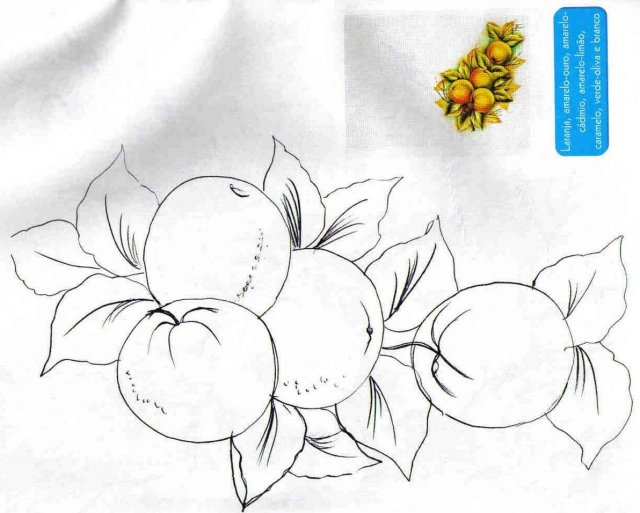 desenhos de flores para pintar em pano