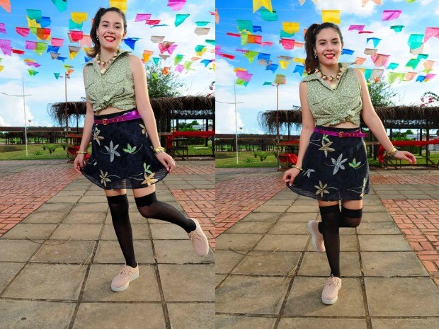 customizar roupa junina feminina