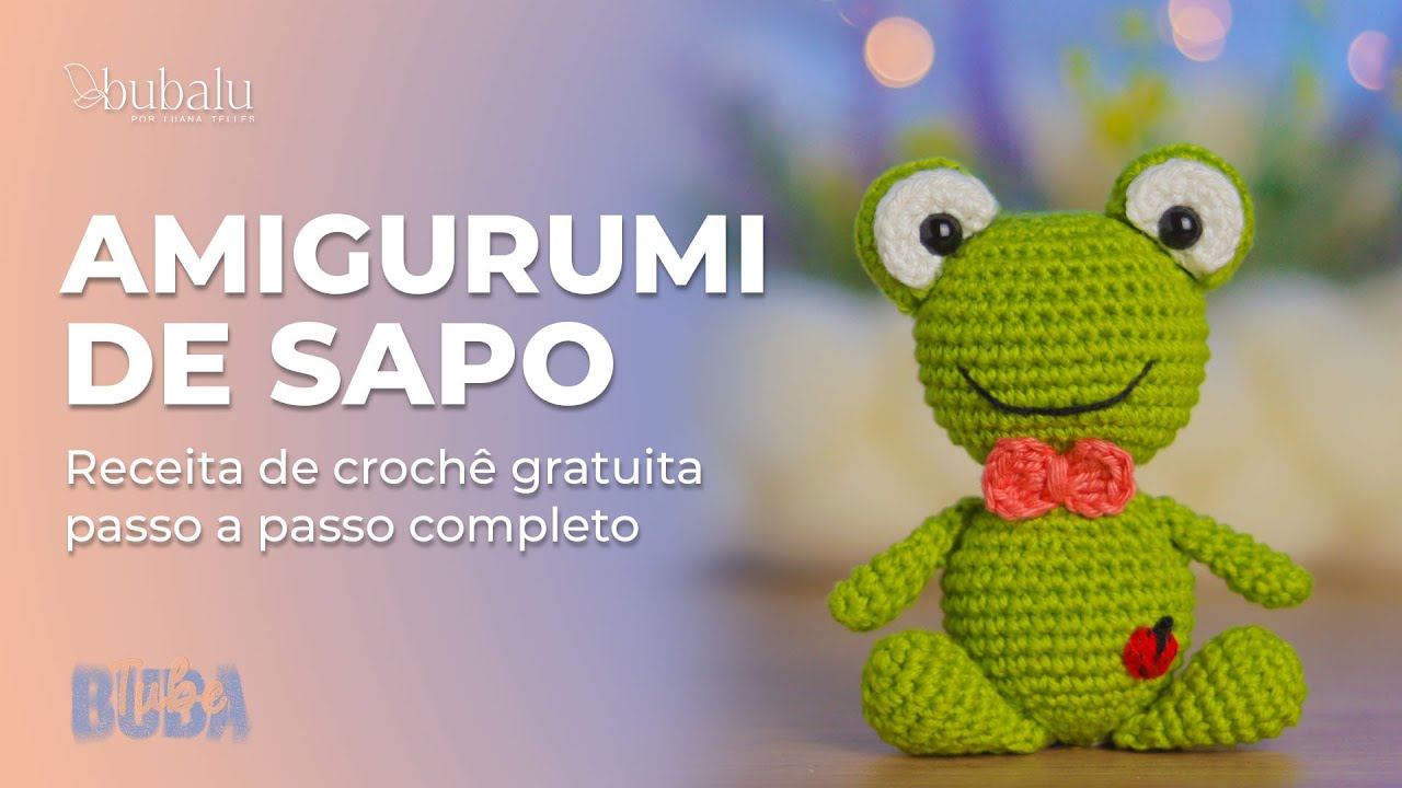 rã amigurumi