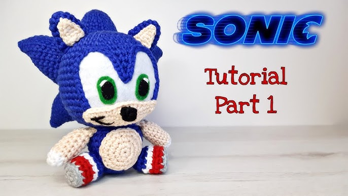 Sonic de crochê