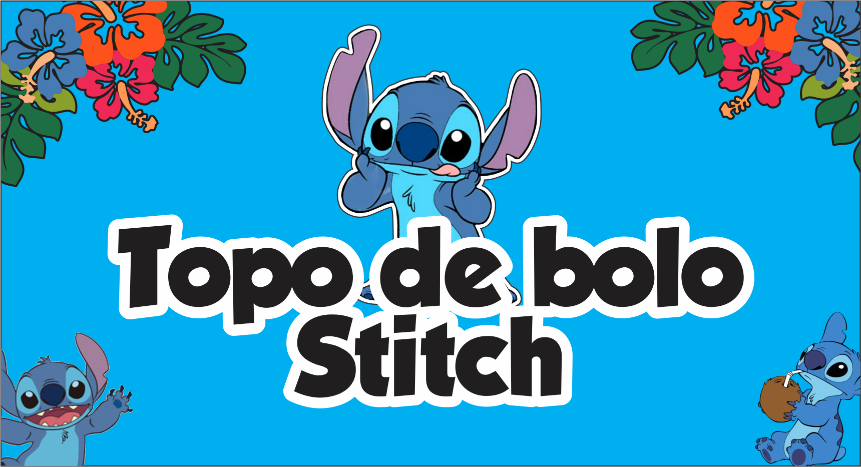 stitch para imprimir grátis